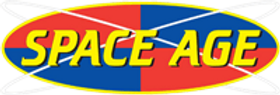 space age logo